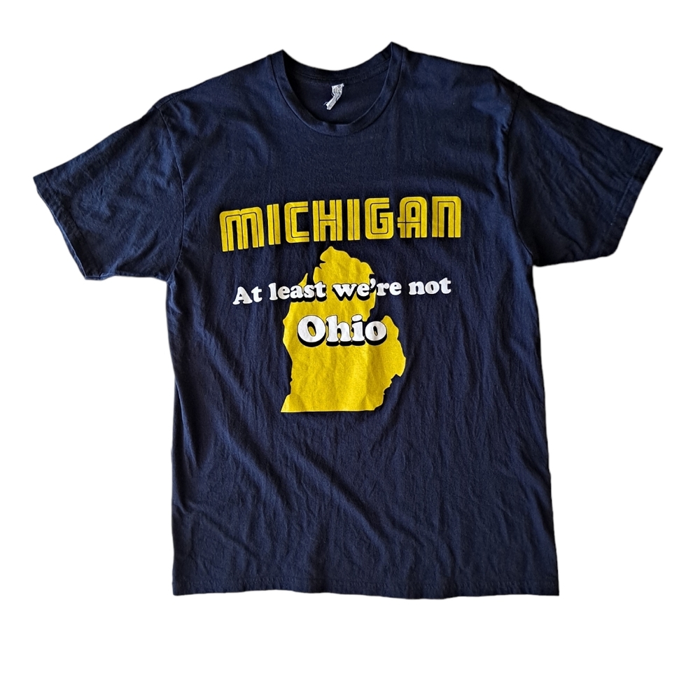 Michigan State vs The Ohio State Blue and Gold short sleeve t shirt
